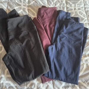 Lot Of Three Zella Womens Leggings